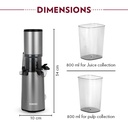 Juicer BOROSIL Smart Juice Slow - 130 W