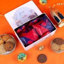 Customized Cookie Tin COOKIE MAN Diwali Delight