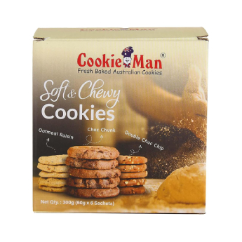 Premium Cookie COOKIE MAN Indulgence Soft & Chewy