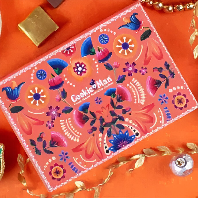 Signature Chocolate Range COOKIE MAN Petal Treats