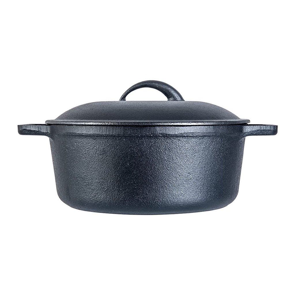 Casserole with Lid WONDERCHEF Forza Pre Seasoned - 4.7 l