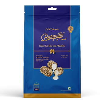 Chocolate Pouch BARQUILLO By COCOA MELTS Roasted Almond - 5 Pcs