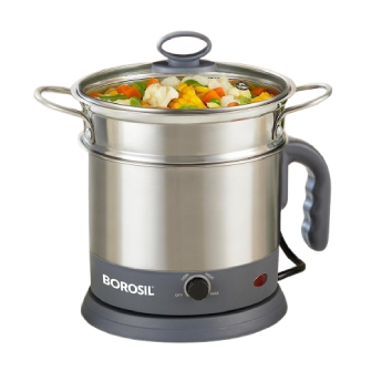 Kettle BOROSIL Quick SS Multipurpose - 1.3 l