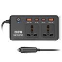 Car Power Invertor JTP Black - 200 W