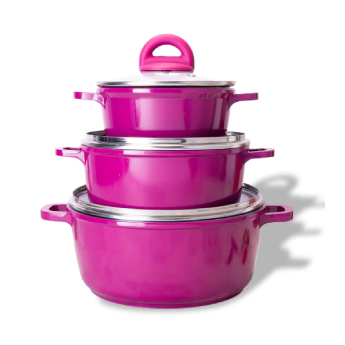 Casserole WONDERCHEF Ceramide Diecast - Set of 3
