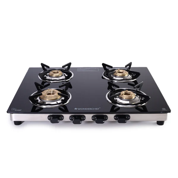 Hobtop WONDERCHEF Duralife Glass Top - 4 Burner