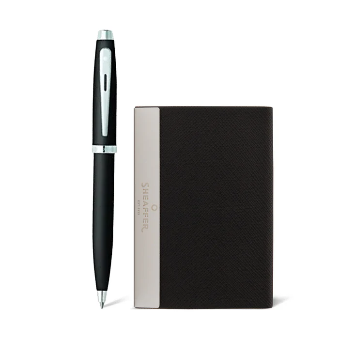 Pen with Business Card Holder SHEAFFER 9317 BP - (Gift Set)