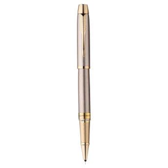 Pen PARKER Odyssey Rollerball Brushed Metal Gold Trim (GT)