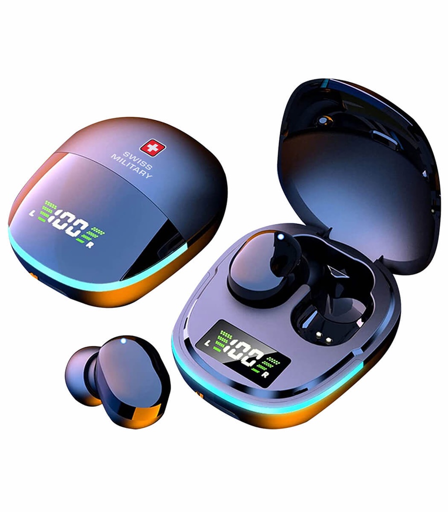 Earbuds SWISS MILITARY Oyster - 72 hr