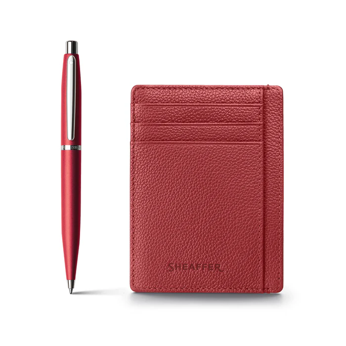 Gift Set SHEAFFER Pen with Credit Card Holder