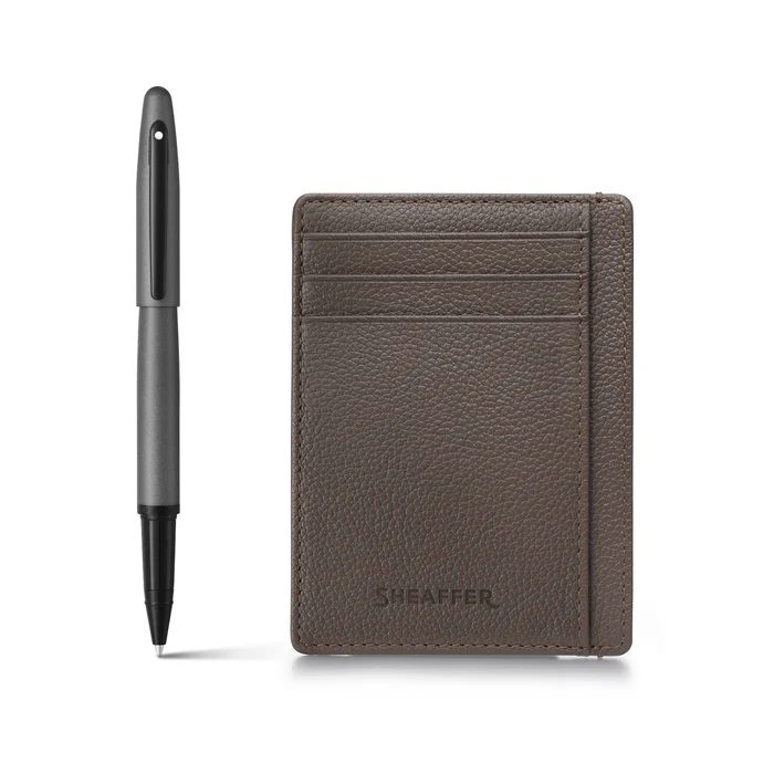 Gift Set SHEAFFER Pen with Credit Card Holder VFM