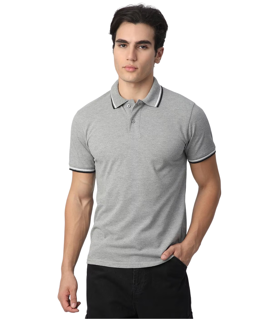 T-Shirt UCB Tipping Polo - Grey