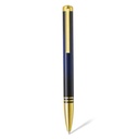 Pen LAPIS BARD Torque Ballpoint Navy Gold Plated (GP)