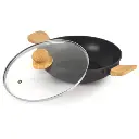 Deep Kadai with Lid CELLO Castello - 24 cm