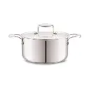 Casserole with Lid CELLO Tri-Ply - 22 cm