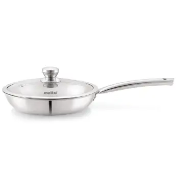 Fry Pan with Lid CELLO Tri-Ply Pro - 22 cm