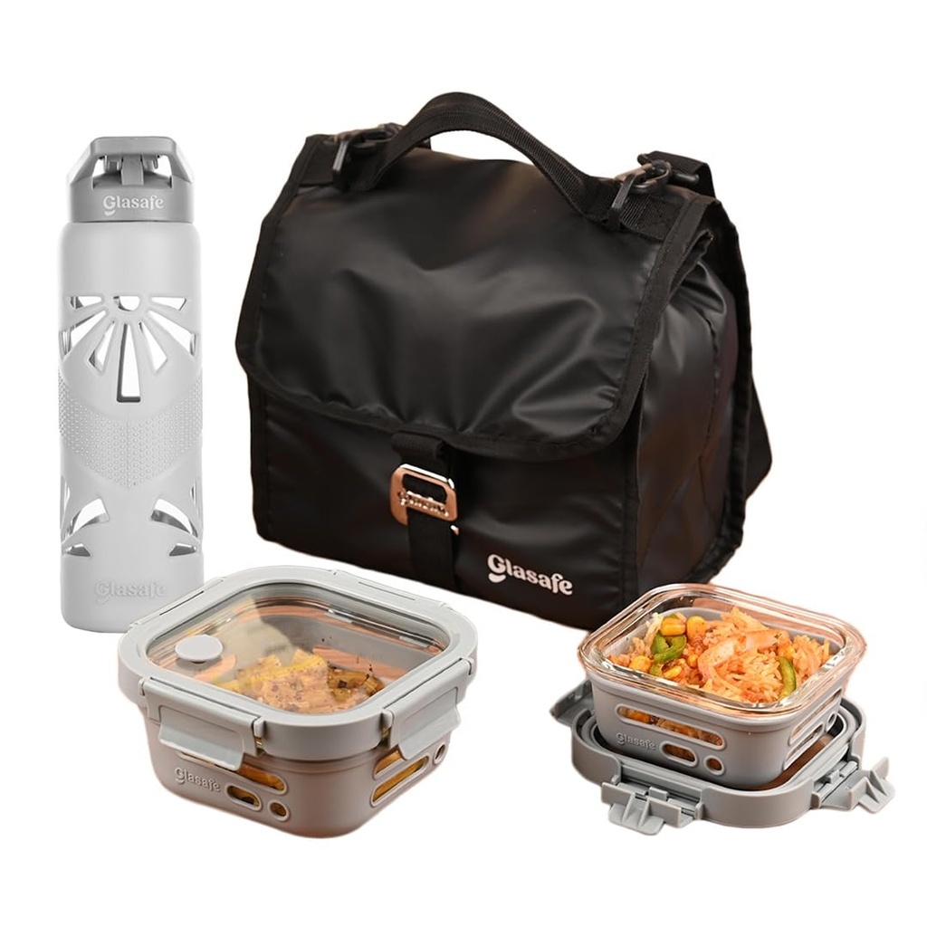 Lunch Box GLASAFE Snack Combo - Set of 3