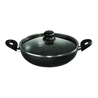 Kadai with Glass Lid BUTTERFLY Granza - 280 mm