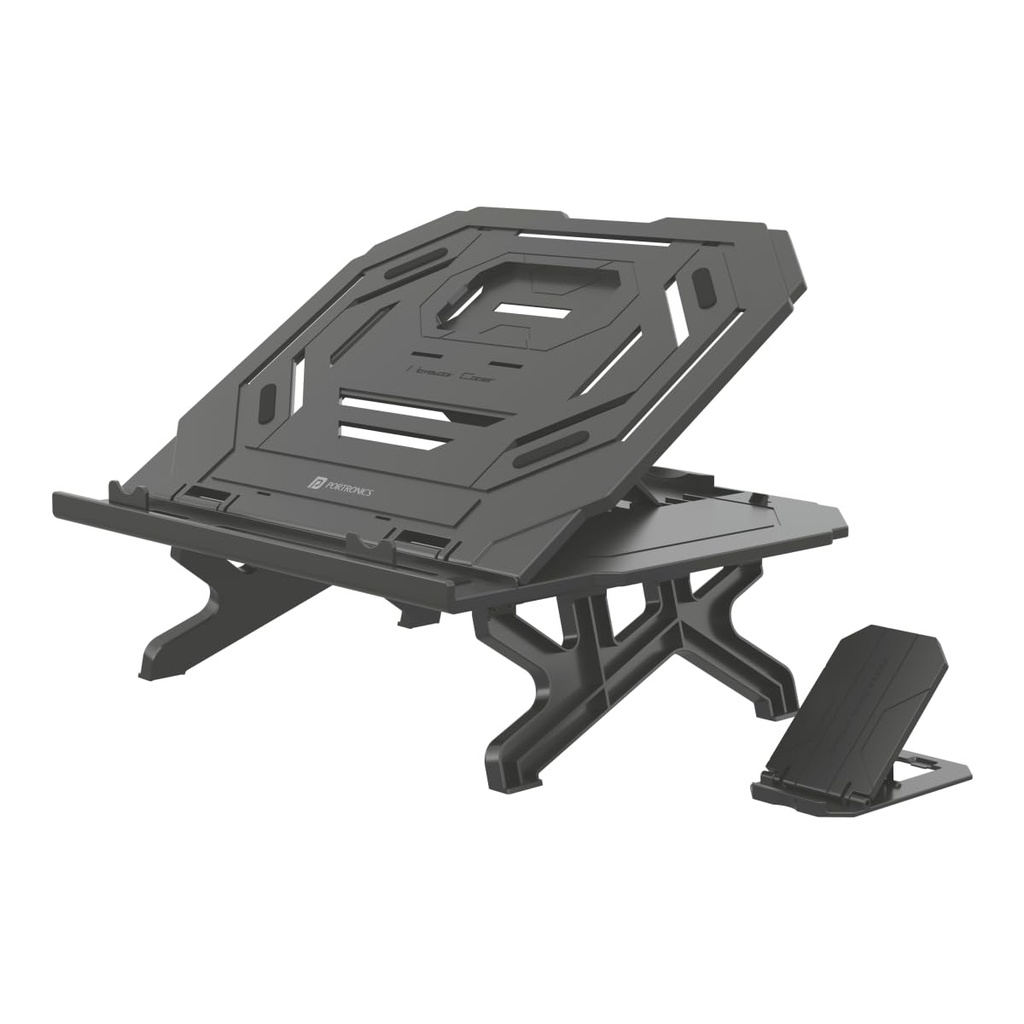 Foldable Laptop Stand PORTRONICS My Buddy Hexa 33 - 17"