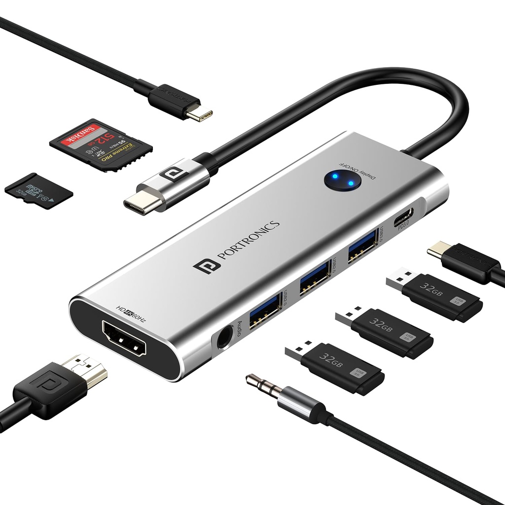 USB Hub PORTRONICS Mport One 