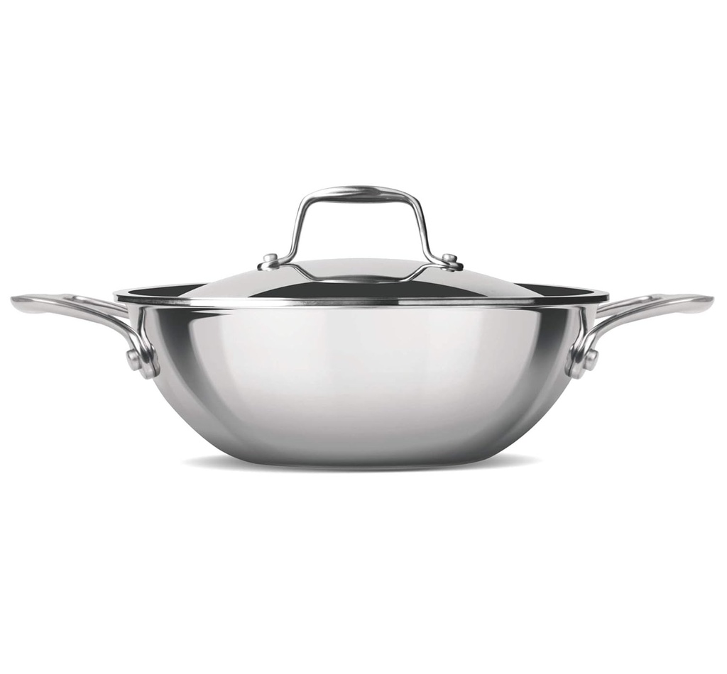 Kadai with Lid MILTON Pro Cook Tri Ply - 2.6 l