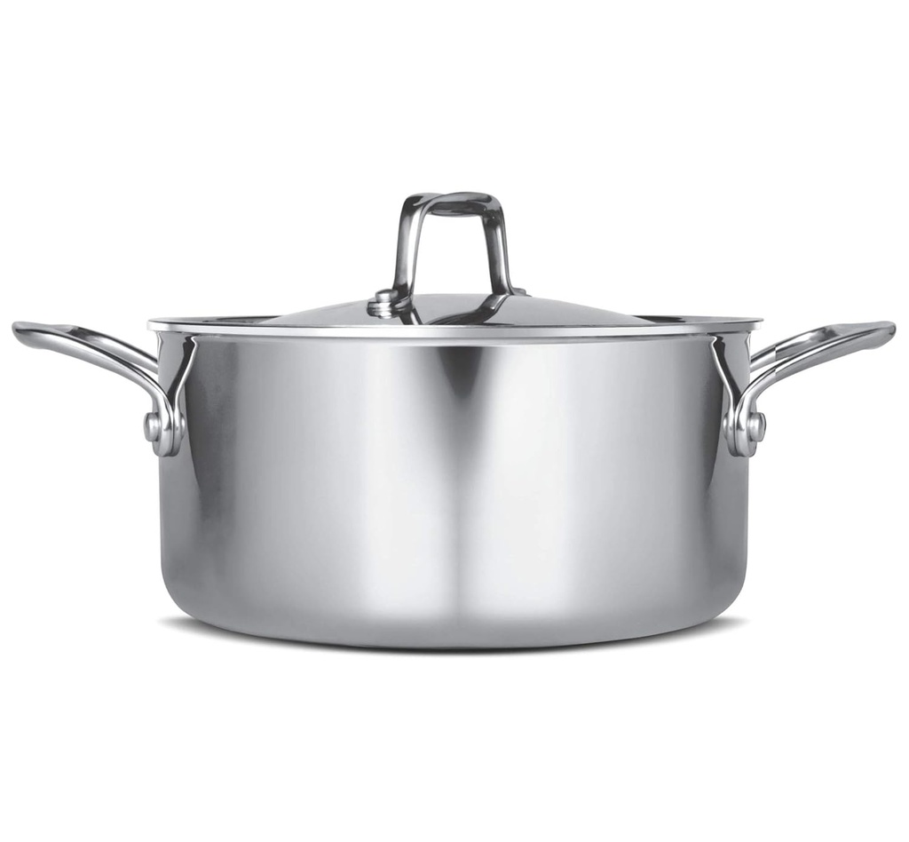 Casserole with Lid MILTON Procook Tri-Ply - 5.2 l