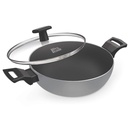 Kadai with Glass Lid MILTON Procook Blackpearl - 3.4 l