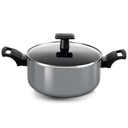 Biryani Pot with Glass Lid MILTON Procook Blackpearl - 26 cm