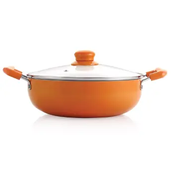 Deep Kadhai NIRLON DKD24 240 mm - Orange