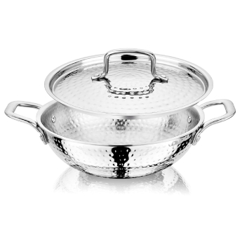 Deep Kadhai NIRLON Hammerd DKD26 - 260 mm