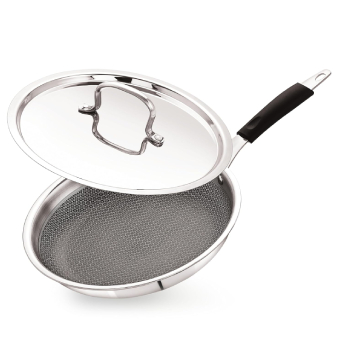 Fry Pan NIRLON Tri-Ply Honeycomb FP22 - 220 mm