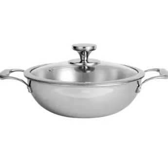 Deep Kadai NIRLON Tri-Ply DKD26 - 260 mm