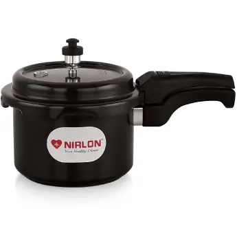 Pressure Cooker NIRLON Classic Outer Lid Black - 5 l