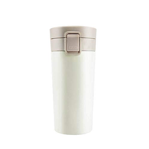 [Mug - 05] Coffee Mug WHITE LABEL with Push Button Lid - 300 ml 