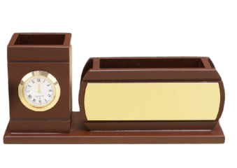 [WL PSW WD03] Pen Stand WHITE LABEL WD 03 - Wooden