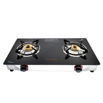 [BFLY DUO PLUS 2B] Gas Stove BUTTERFLY Duo Plus - 2 Burner