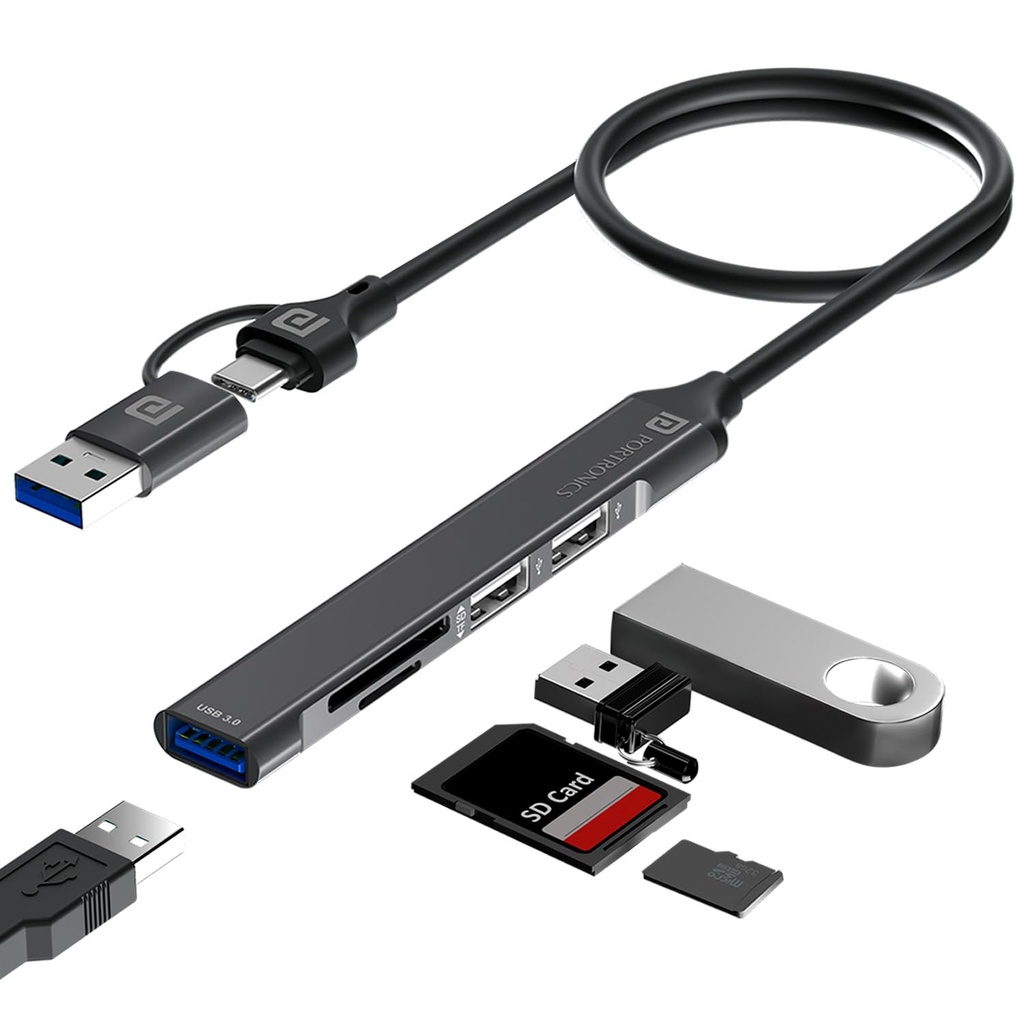 [POR 2053] USB Hub PORTRONICS Mport 31 Plus