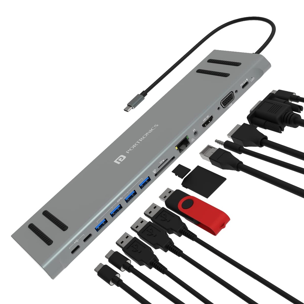[POR 1763] USB Hub PORTRONICS Mport 13C 