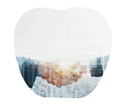 [Apple ES WH 01] Mouse Mat STOLT Apple - Essential