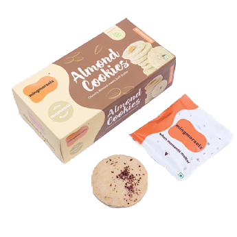 [MMS ALMOND CS - PK 4] Almond Cookies MINGMORSELS - Pack of 4