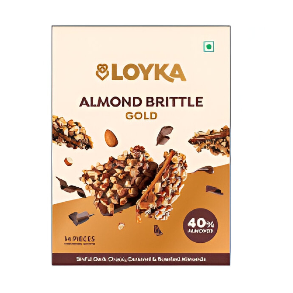 [LK AD BT - PK 14] Almond Brittle LOYKA Assorted 14 Pcs/Box