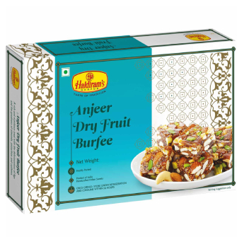 [ANJEER DY FT HDM-250] Anjeer Dry Fruit Burfee HALDIRAM'S - 250 g
