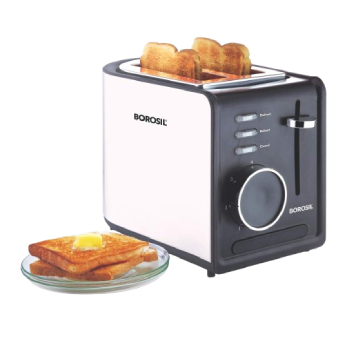[BTO850WSS21] Toaster Griller BOROSIL SS Krispy Pop-Up - 850 W