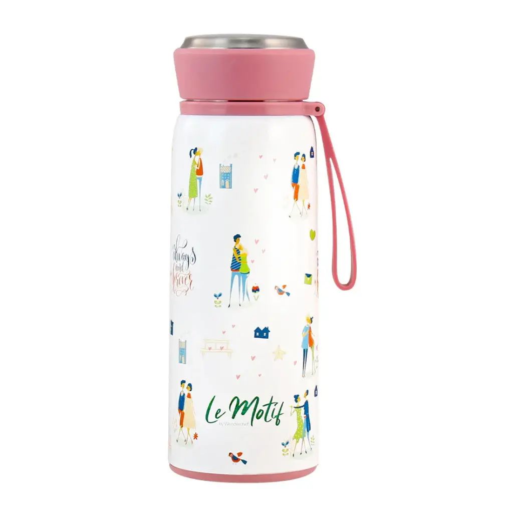 [63153435] Water Bottle 420 ml WONDERCHEF - Motif Lamour 